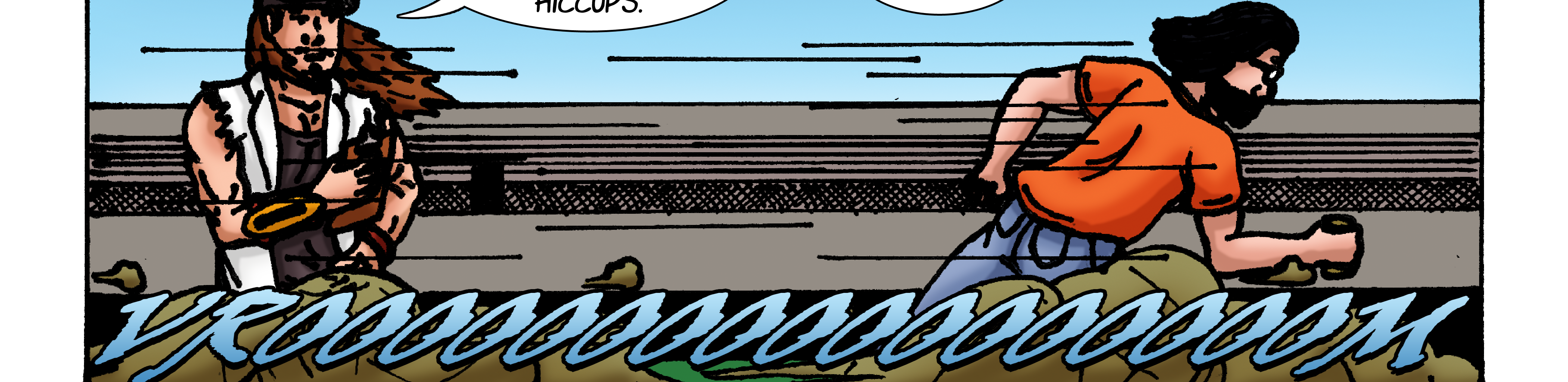 Ex Dynamis Chaos - Episode 43, Page 1: Terzich's Codex: Electromagnetic Rollerblades